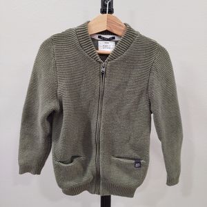 Zara Zip Up Sweater
